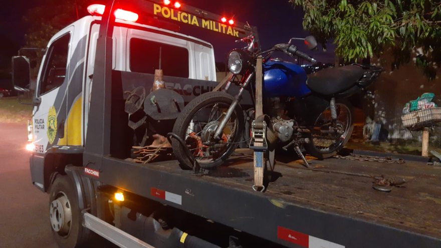 PM realiza blitz e confecciona 40 autos de infração de trânsito em Cascavel