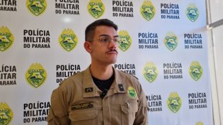 Aspirante da PM detalha caso de atropelamento de mulher pelo namorado em Cascavel