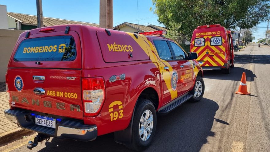 Almoço vira pesadelo: Homem se engasga com alimento e Bombeiros realizam resgate