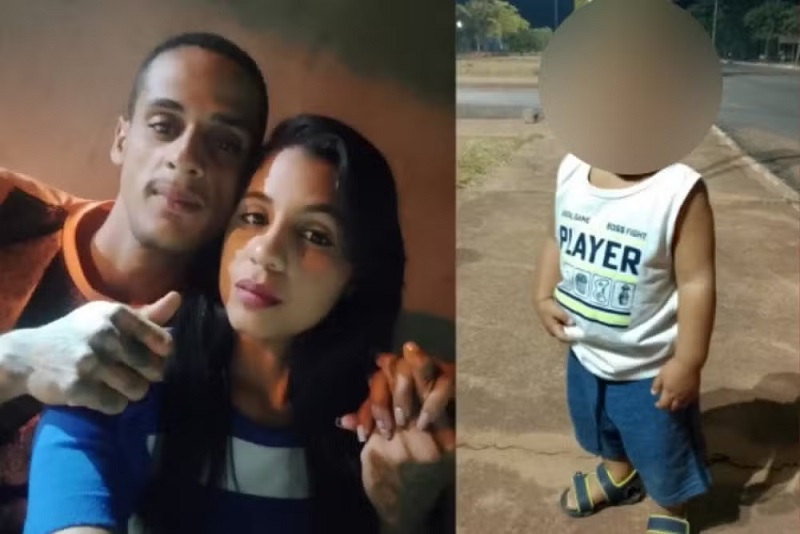 Criança abalada e mãe com ferimentos são encontrados; Pai segue desaparecido