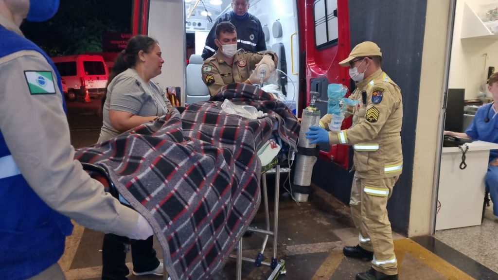 Criança que sofreu trauma na cabeça após ser atropelada dá entrada no HUOP