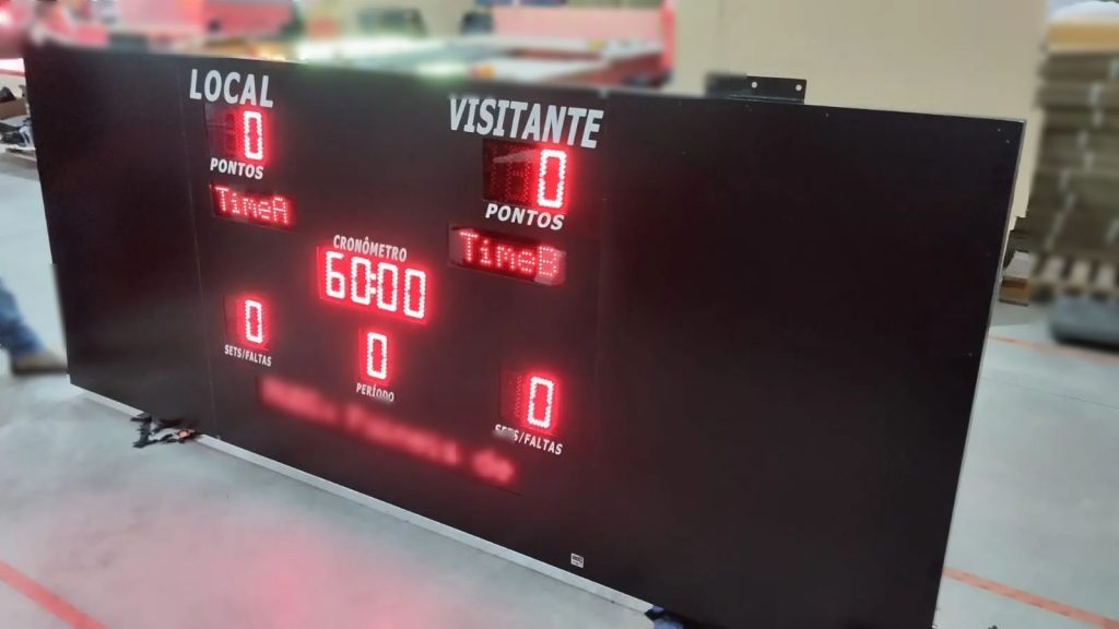 Cascavel abre disputa de R$ 41 mil por placares eletrônicos para ginásios esportivos
