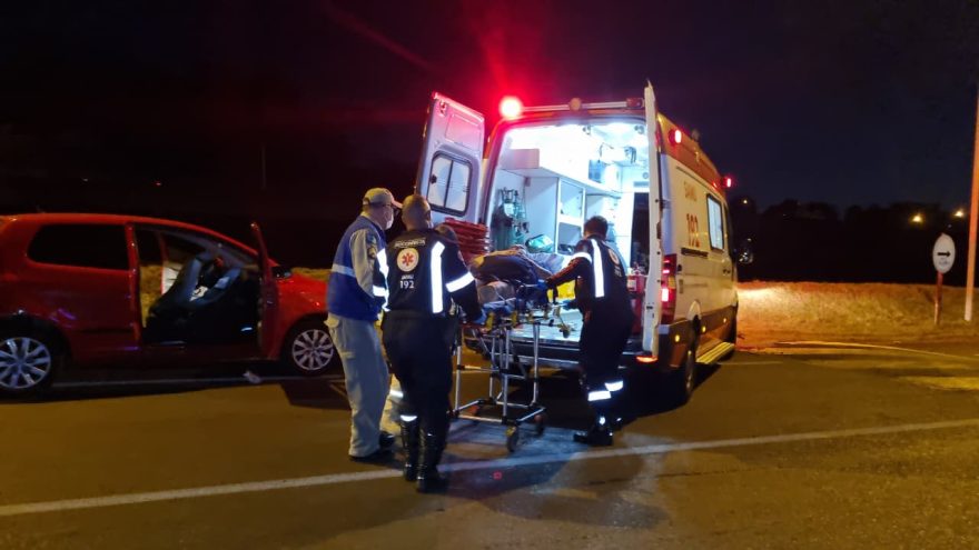Mulher tem suspeita de AVC dentro de carro na marginal da PRc-467 em Cascavel