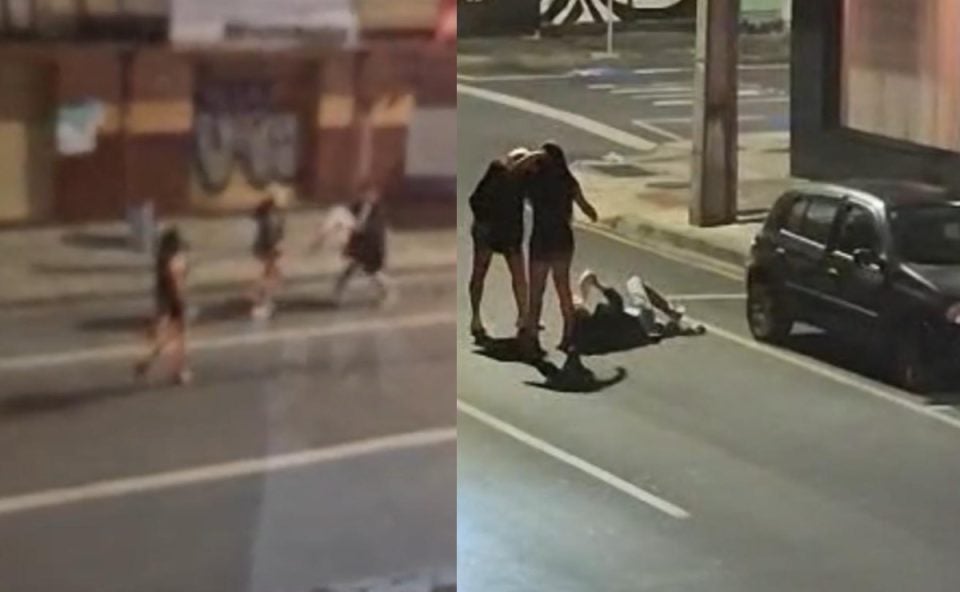 Vídeo mostra momento em que homem é esfaqueado após não pagar travesti