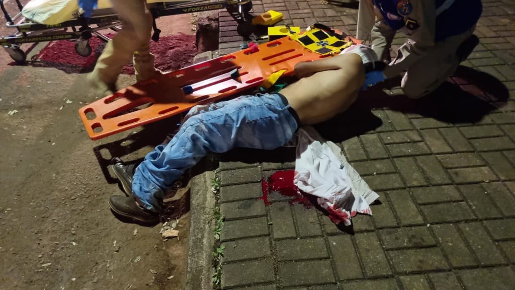Após tijolada, vítima de agressão é socorrida em estado grave no Parque São Paulo