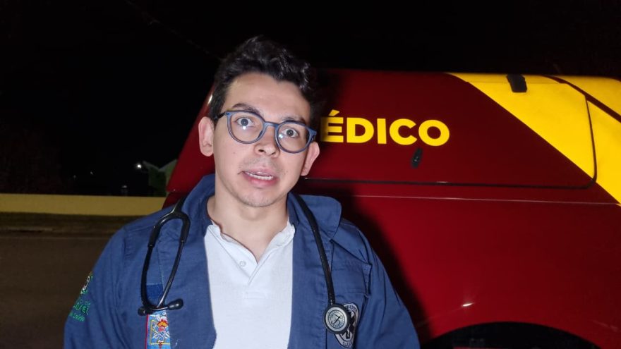 Agressão a tijolada: “Morador de rua teve dois ferimentos na testa com importante sangramento”, afirma médico
