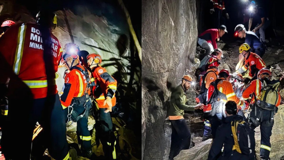 Escalador desvive após queda de 20 metros na Serra do Cipó