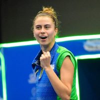 Takahashi bate australiana em estreia no Europe Smash de tênis de mesa Imagem referente a Takahashi bate australiana em estreia no Europe Smash de tênis de mesa