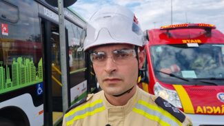 Aniversariante de 70 anos sofre escalpelamento em acidente com ônibus do transporte coletivo em Cascavel