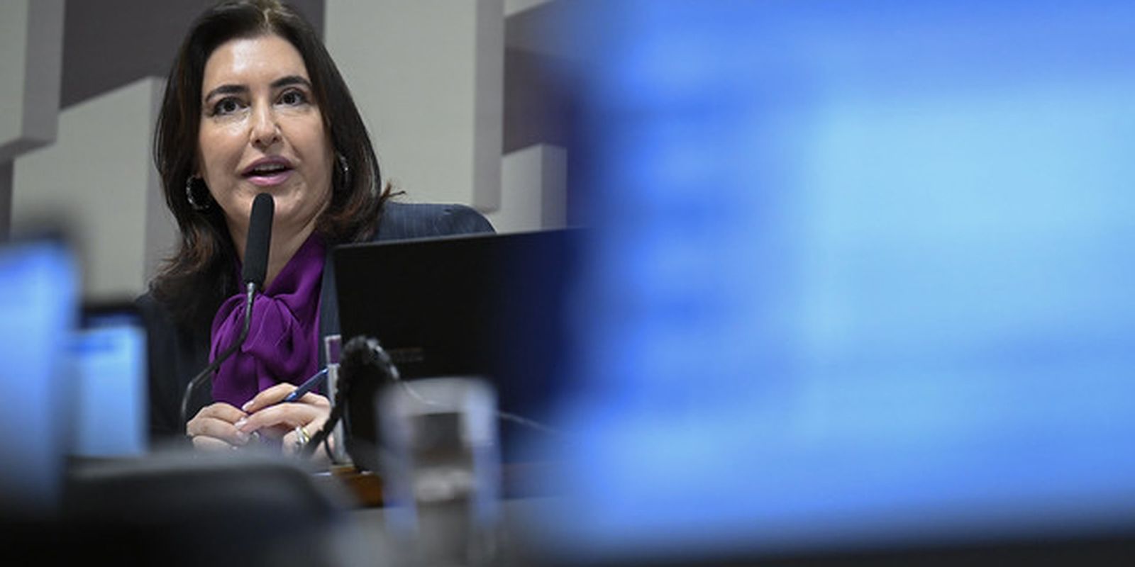 No Senado, Tebet defende revisão de gastos e de isenções fiscais