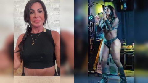 Gretchen é criticada após se apresentar de fio-dental em show Imagem referente a Gretchen é criticada após se apresentar de fio-dental em show