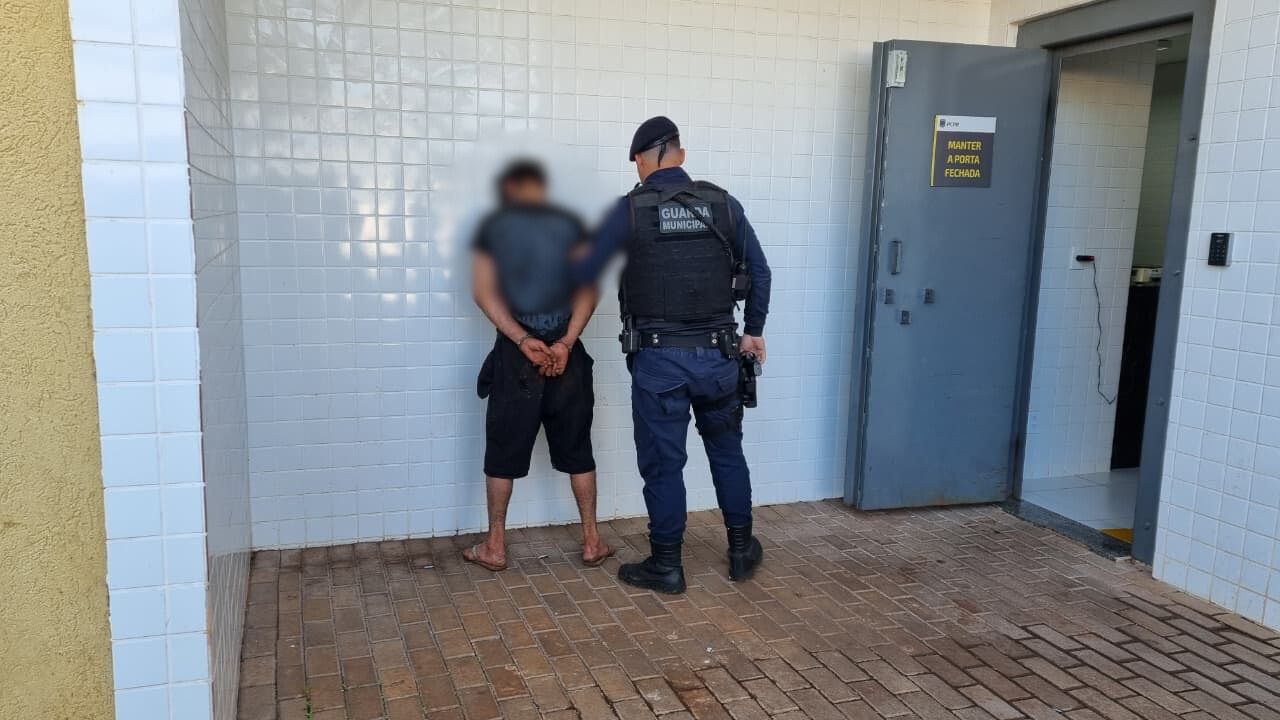 Após romper tornozeleira, homem é detido pela Guarda Municipal