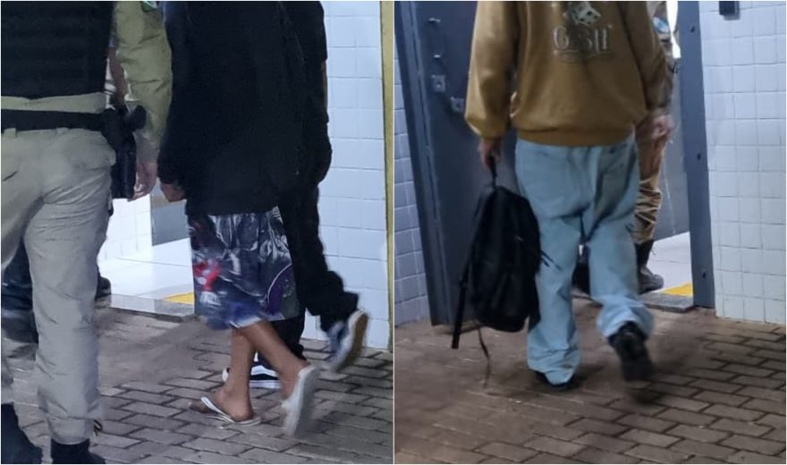 Briga entre adolescentes na saída do colégio termina com PM acionada e trio levado à delegacia