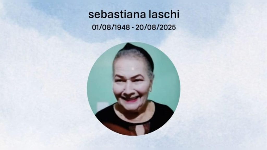 Falece em Cascavel, Sebastiana Laschi, aos 77 anos; velório será presencial e online