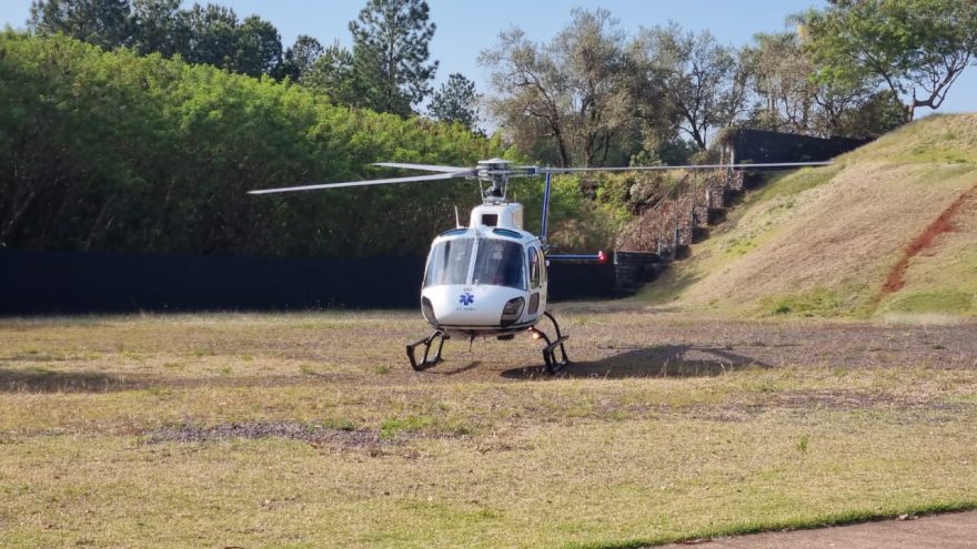 Paciente com trombose é trazido com urgência a Cascavel