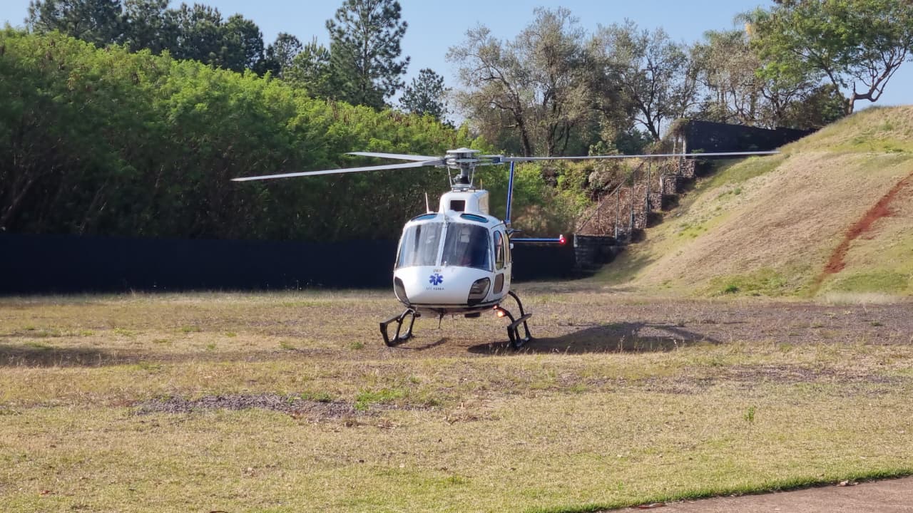 Paciente com trombose é trazido com urgência a Cascavel