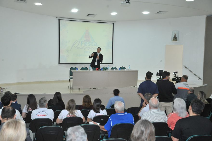 73ª Festa da Padroeira é lançada oficialmente em Cascavel com programação ampliada; Veja os detalhes