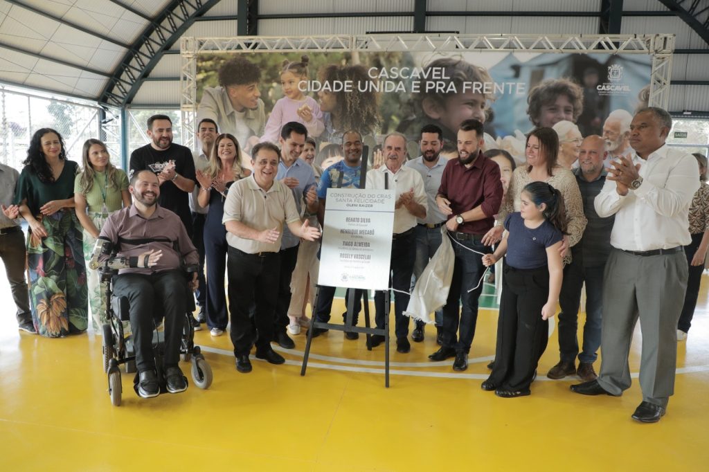 R$ 7 milhões traz novos espaços de convivência para Cascavel: CRAS e CCI inaugurados
