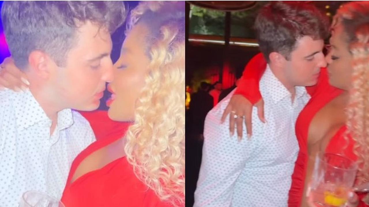 Beijo entre filho de Gugu e Cariúcha viraliza na web