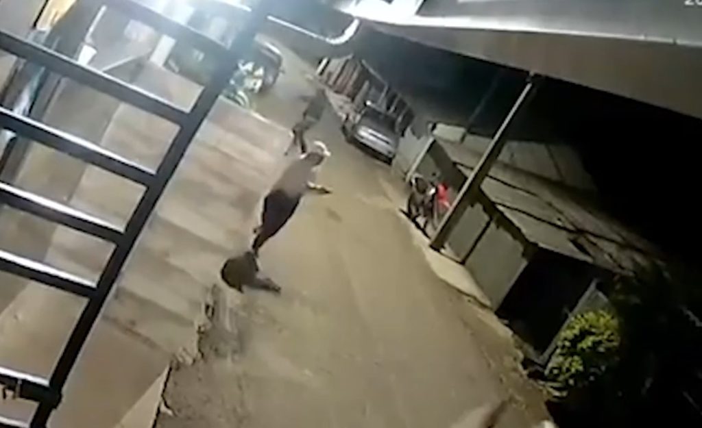 Vídeo flagra execução a tiros em Goioerê; imagens revelam que teve troca de tiros