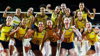 Vôlei: Brasil permanece com 100% de aproveitamento no Mundial