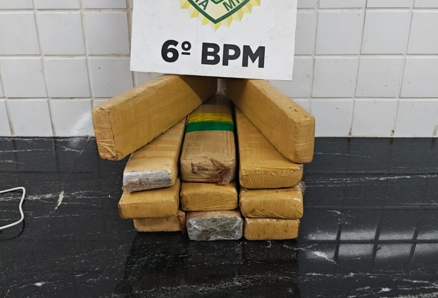 Bate e volta de catarinense revela transporte de 10 kg de maconha e apreensão em Cascavel