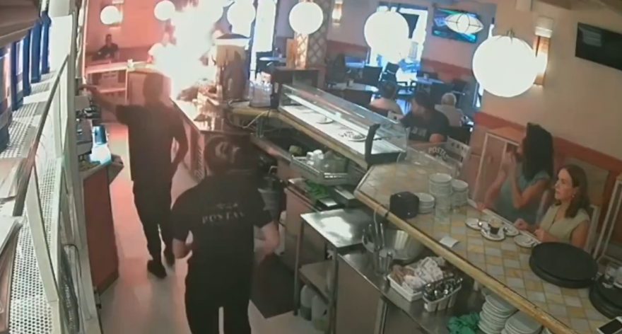 Homem incendeia restaurante após descobrir falta de maionese