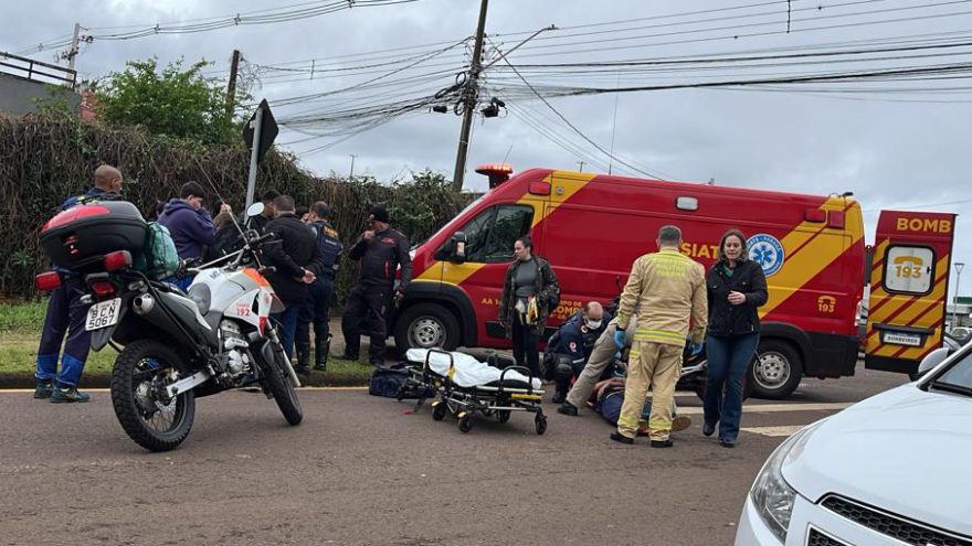 Adolescente é vítima de atropelamento em Cascavel