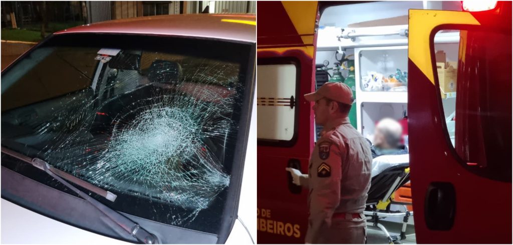 Homem é atropelado por Saveiro no pátio de posto de combustíveis na BR-277, em Cascavel