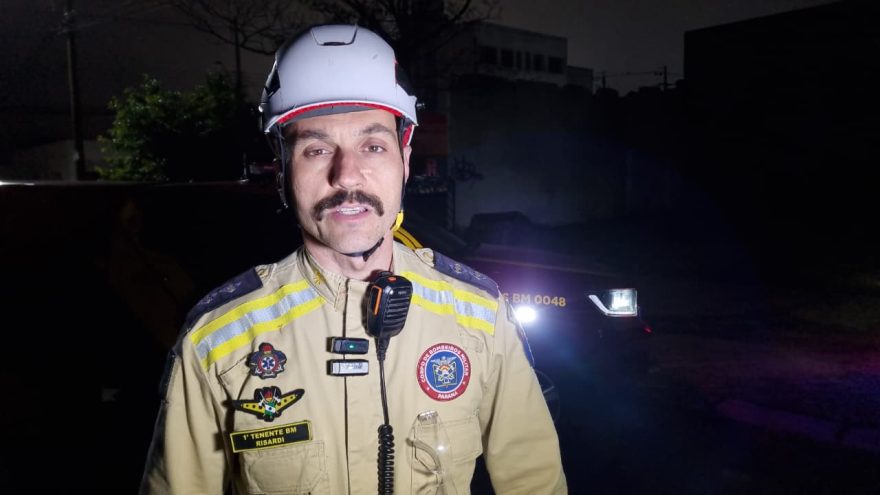 Oficial destaca importância do uso do cinto de segurança após mais um acidente de trânsito em Cascavel