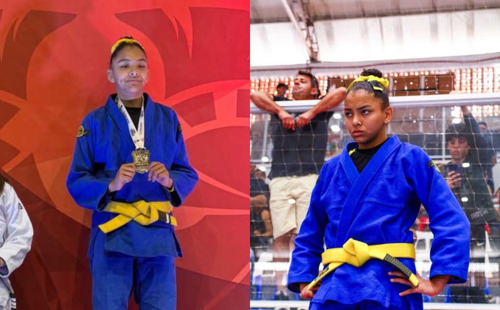 Jovem atleta de Cascavel brilha no jiu-jitsu e conquista mais um ouro em competição regional