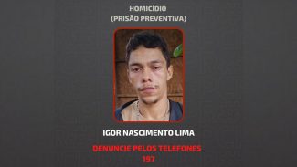 Polícia Civil de Cascavel divulga foto de jovem que é suspeito de ter matado Alison Padilha