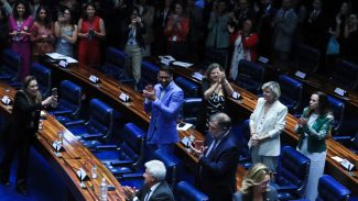 Senado aprova projeto contra adultização de crianças na internet Senado aprova projeto contra adultização de crianças na internet