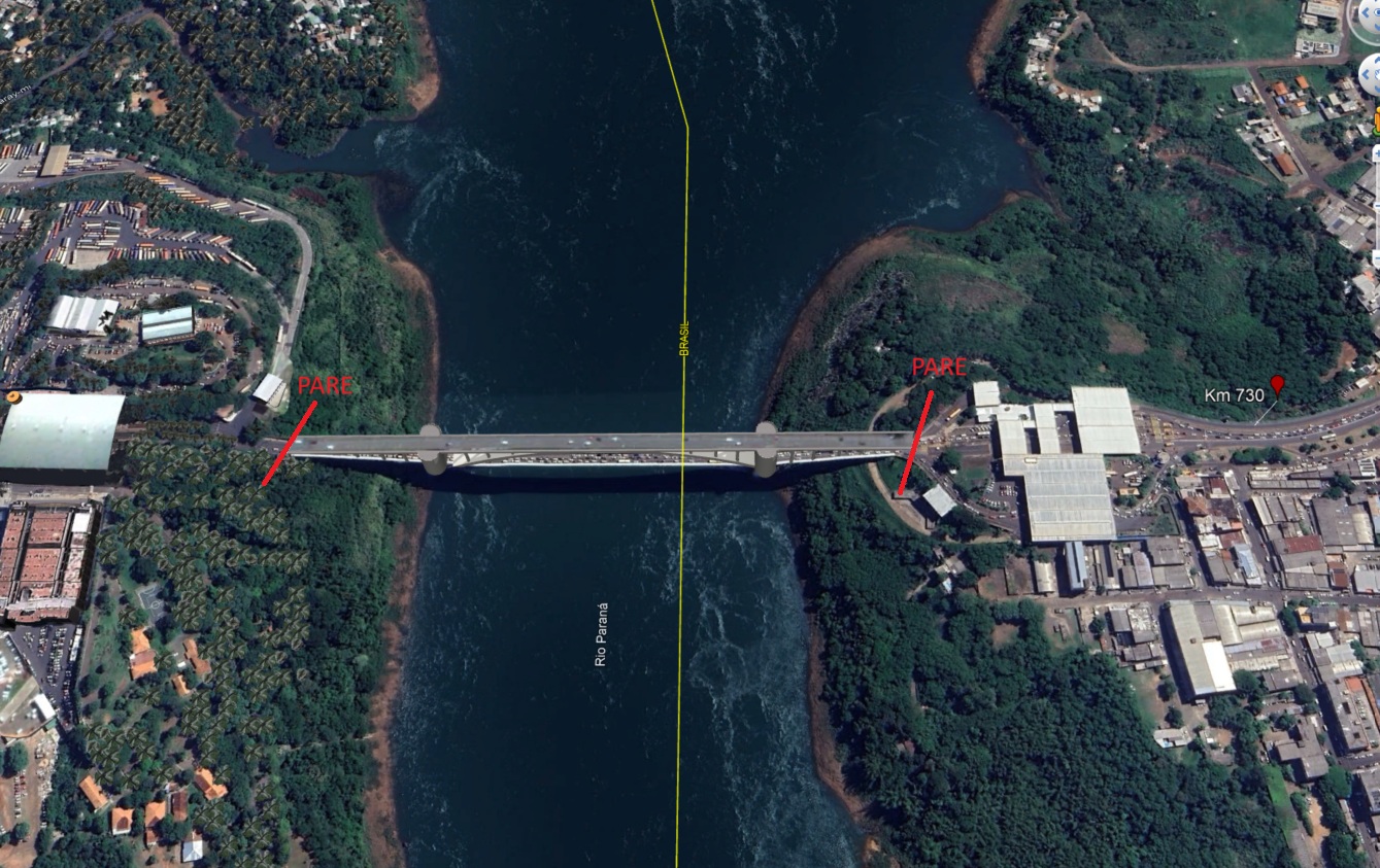 Concessionária programa interdição na Ponte da Amizade para manutenção viária