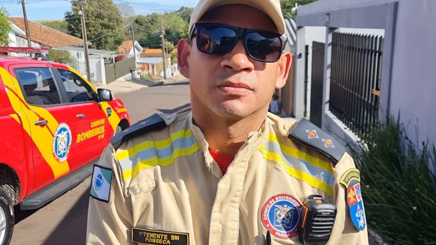 “Idoso passou mal no telhado por exaustão”, diz Tenente Fonseca após resgate em Cascavel
