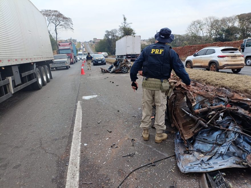PRF dá detalhes sobre grave acidente na rodovia BR-376