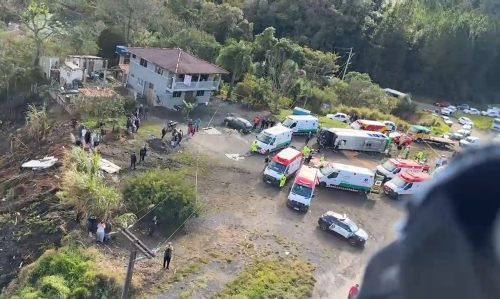 Imagens aéreas mostram violência em acidente na BR-116 Imagens aéreas mostram violência em acidente na BR-116