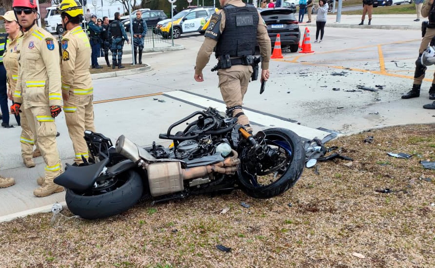 Tragédia: Policial militar morre após bater contra viatura da Polícia Penal