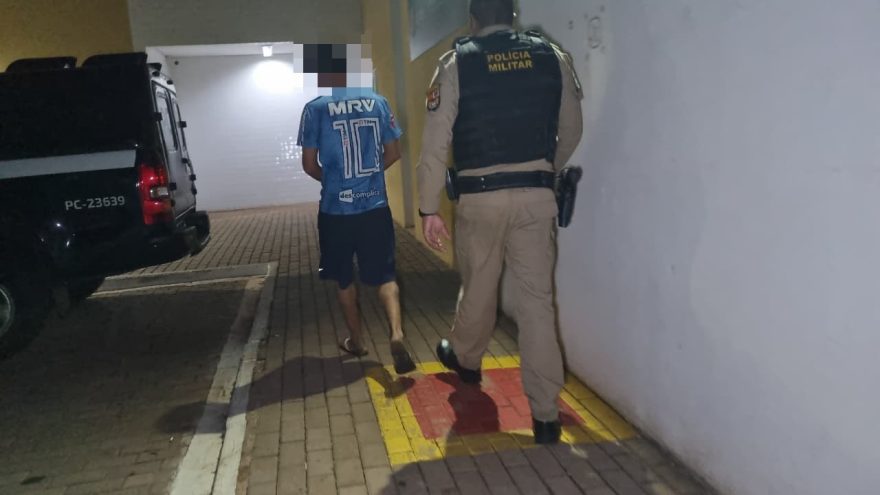 Gol contra: Camisa 10 agride a esposa e acaba detido pela PM no Bairro Floresta
