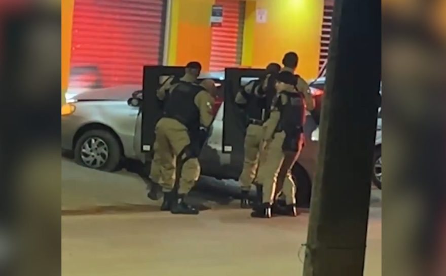 Impressionante: Vídeo mostra ação da PM durante confronto com três mortes