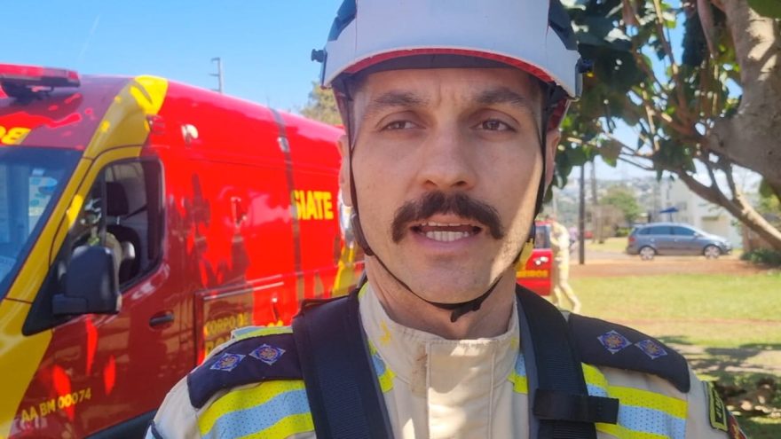 Oficial detalha resgate de pintor que sofreu queda em construção no Bairro Brasília