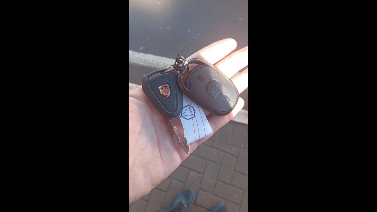 Foi encontrada uma chave no bairro Centro