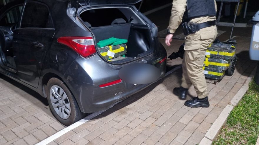 PRF e Rotam pegam homem com droga em Céu Azul a caminho de Londrina