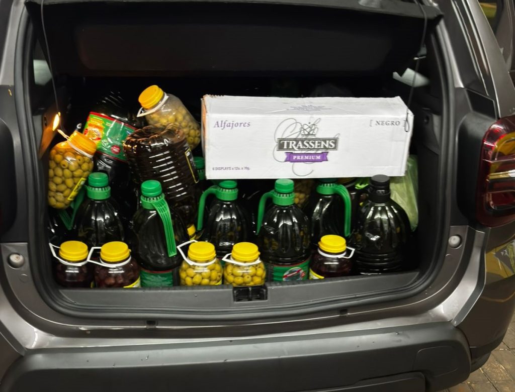 Patrulha Rural apreende comboio com produtos contrabandeados em Corbélia
