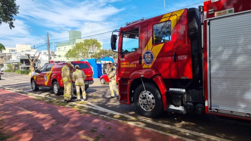 Corpo de Bombeiros participa da abertura da Semana da Pátria em Cascavel