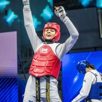 Imagem referente a Brasileira supera campeã olímpica e vence Grand Prix de taekwondo