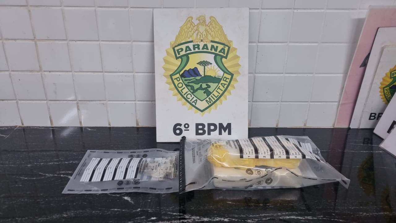 Cocaína e maconha são encontradas em residência no Periolo