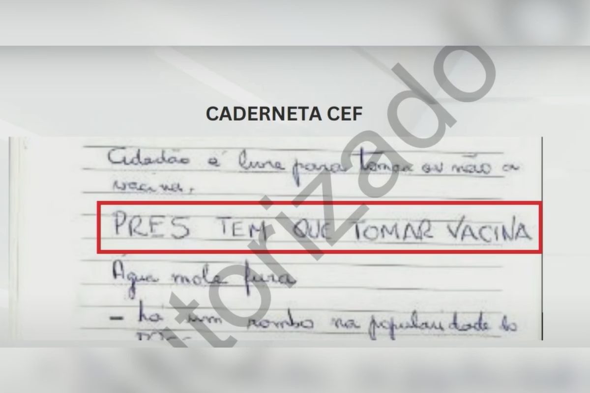 Anotação secreta de Heleno revela racha com Bolsonaro sobre vacina, diz defesa