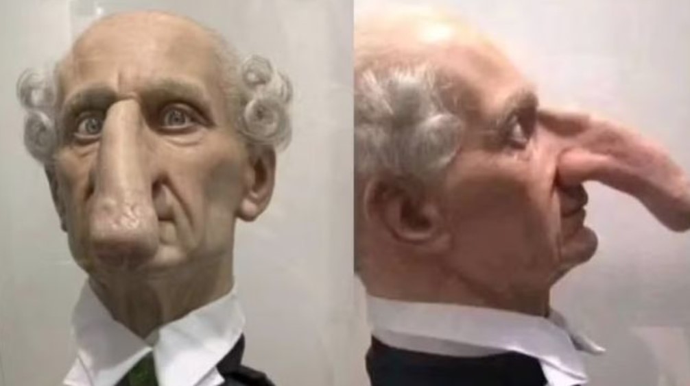 Homem com maior nariz do mundo mantém recorde de 19 cm desde o século XVIII Homem com maior nariz do mundo mantém recorde de 19 cm desde o século XVIII