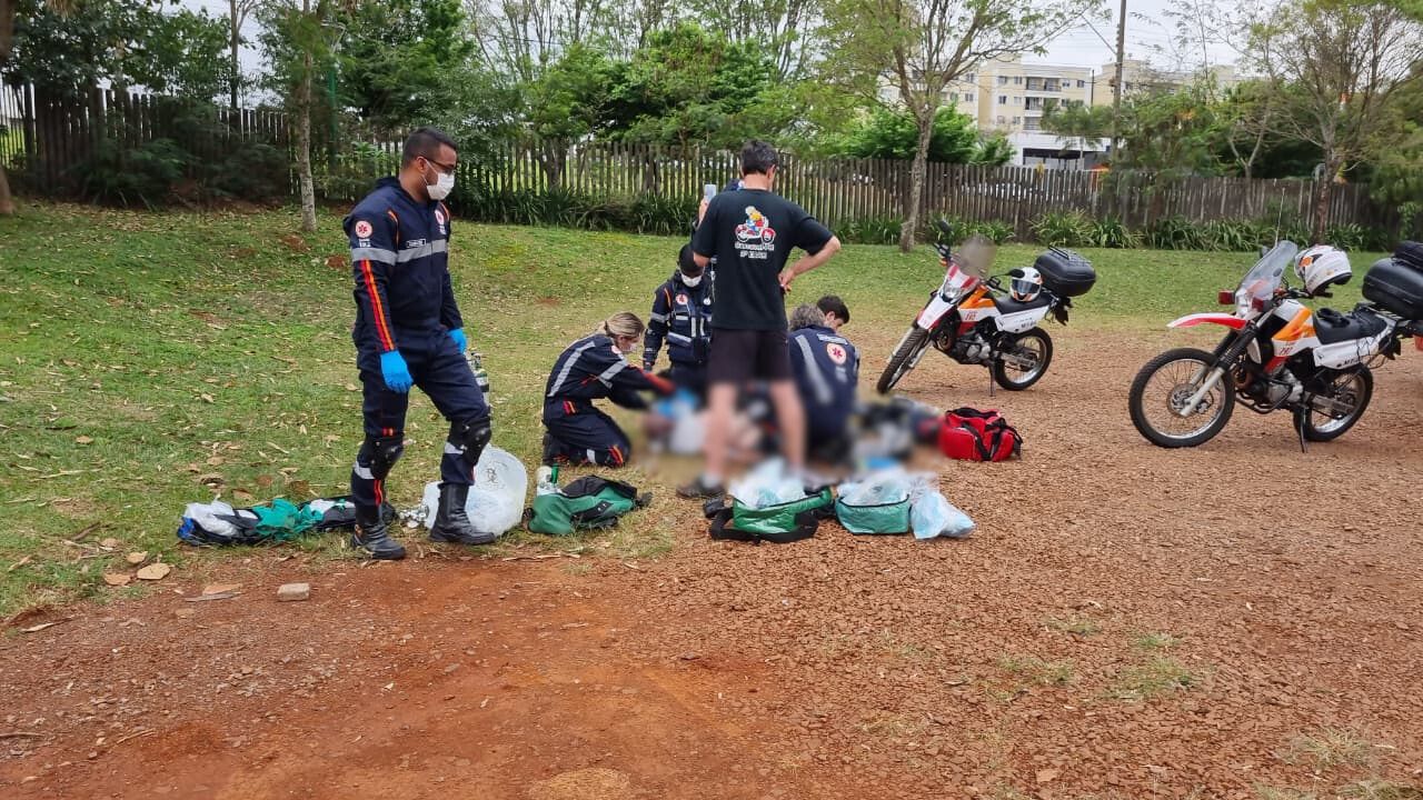 Homem morre no Parque Vitória em Cascavel